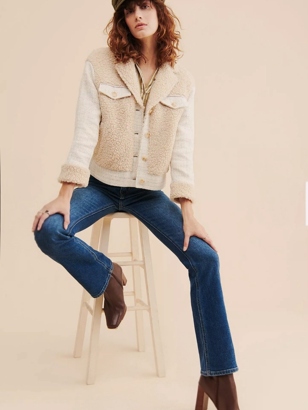 Just Black Mid-Blue Straight-Leg Jeans